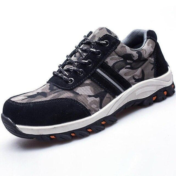 Camouflage Breathable Comfortable Construction Site Non-slip Safety Adhesive shoes Sports, Casual Shoes Unisex