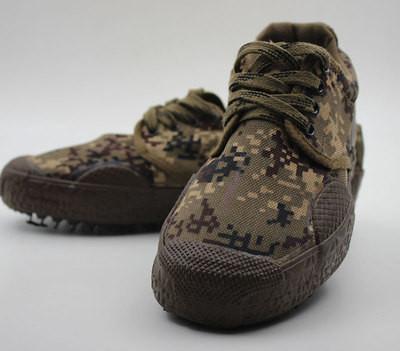 Lightweight Camouflage Safety Work Men Protective Shoes Thicken Toecap Canvas Rubber Sole Wear Resistant Construction Military
