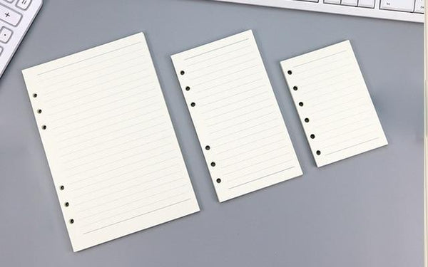6-ring transparent A6 A5 planner binder Spiral Personal Bullet Journal clear Shell
