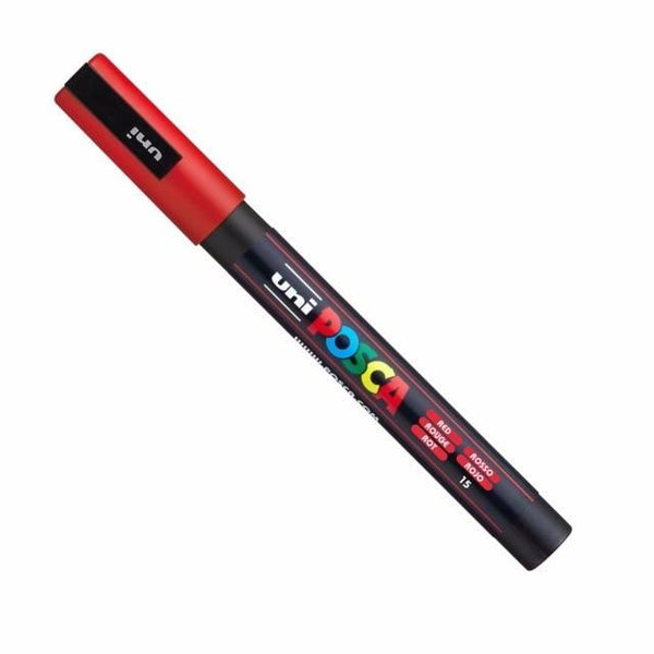 1pc Uni Ball Posca PC-3M Paint Art Marker Pen Fine Point 0.9-1.3 mm 24 Colors Available