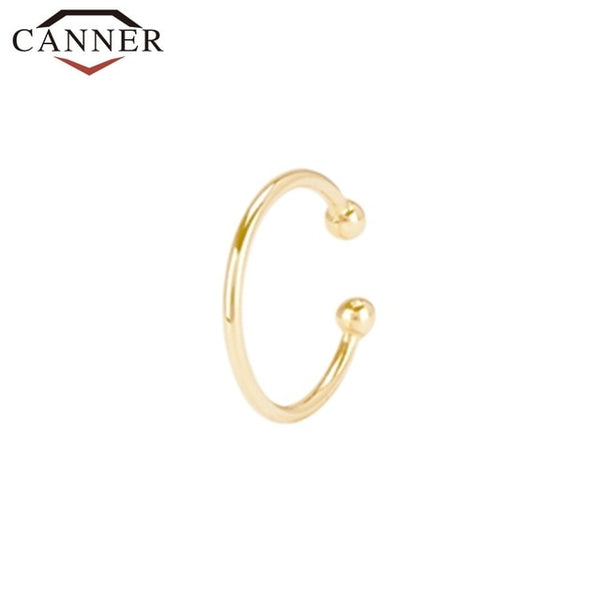 Charming Zircon Clip On Earrings