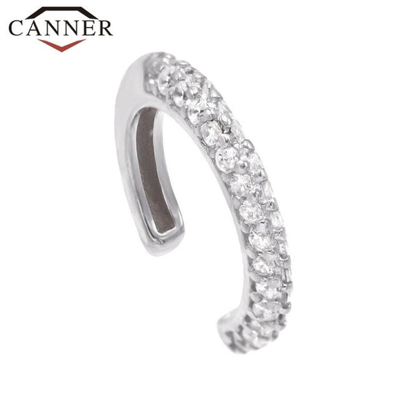 Charming Zircon Clip On Earrings