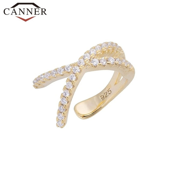 Charming Zircon Clip On Earrings