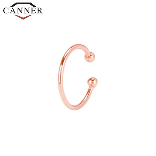 Charming Zircon Clip On Earrings