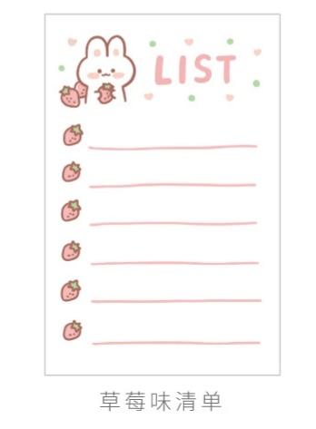 30 Sheets/pack Cute Weekly & Daily Schedule Mini Memo Pad N Times Sticky Notes Bookmark School Office Supply Escolar Papelaria