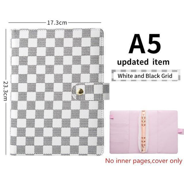 Amazon Hot selling A5 Designed Customized Gold ring binder agenda Journal Diary planner notebooks