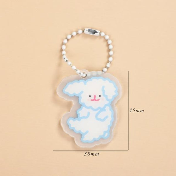 JIANWU Creative Cute Transparent 3 ring Mini Loose-leaf Hand Book Student Portable Notebook ring binder Kawaii School Supplies