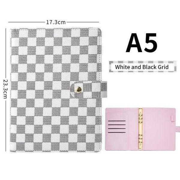 Amazon Hot selling A5 Designed Customized Gold ring binder agenda Journal Diary planner notebooks