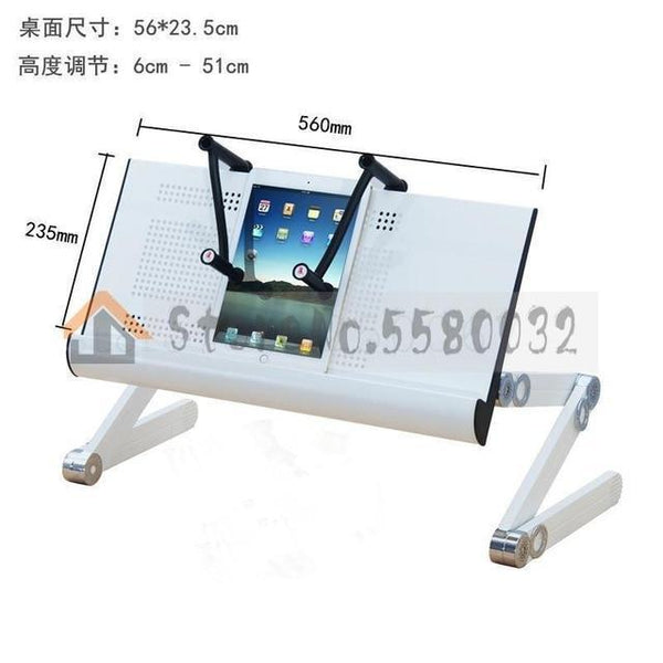 Lazy Desk Computer Bed Lifting Small Table Lie On Your Back With Flat Folding Laptop Stand