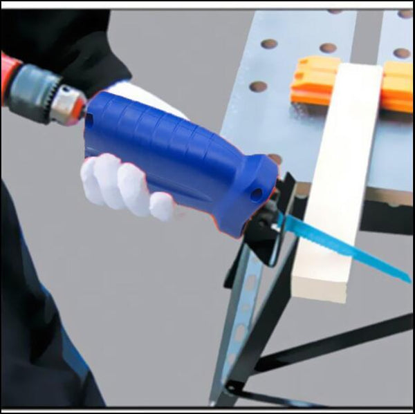 Milda 2018 new power tool accessories Reciprocating saw Metal Cutting wood Cutting Tool electric drill attachment with 3 blades
