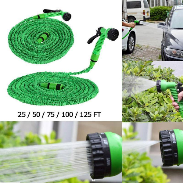 Hot Selling 25-175FT Expandable Hose Flexible Garden Water Hose for Car Hose Pipe Watering Connector With Spray Gun