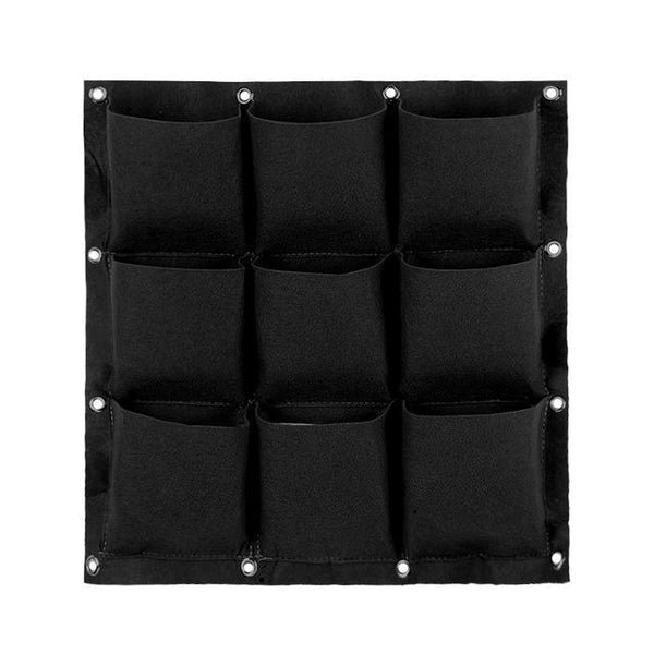Wall Mount Hanging Planting Bags Home Supplies Multi Pockets DIY Grow Bag Planter Vertical Growing Vegetable Living Garden Bag