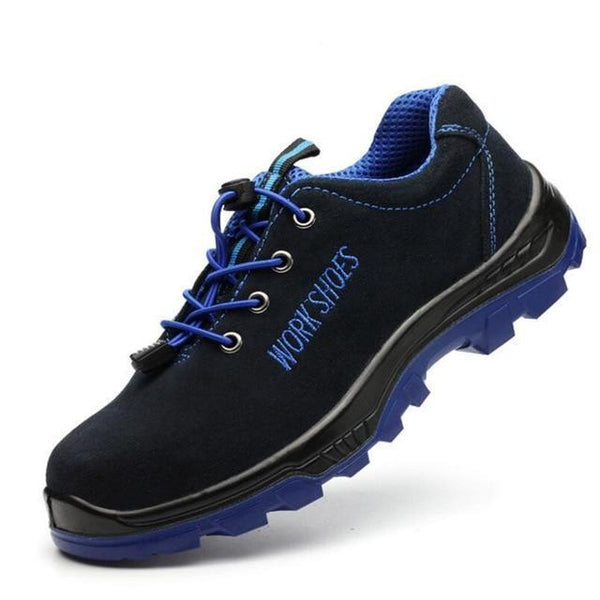 Work Safety Shoes Men's Steel Toe Casual Breathable Outdoor Sneakers Puncture Proof Boots Comfortable Industrial Shoes for Men
