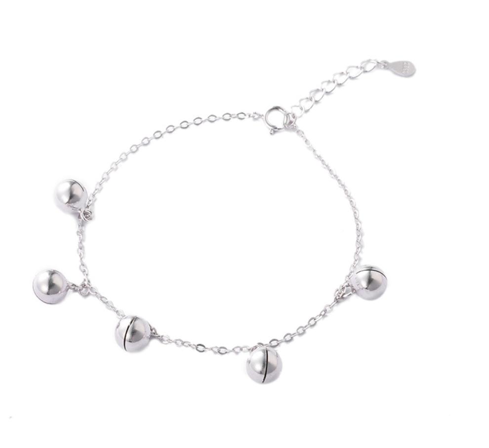 Silver Bells Anklet