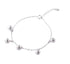 Silver Bells Anklet