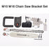 11.5/12 Inch Chainsaw Bracket Changed 100 125 150 Electric Angle Grinder M10/M14/M16 Into Chain Saw Woodworking Power Tool Set
