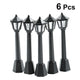 6pcs Miniature  Model Lights Creative Decorative Simulation Street Lamp Micro Landscape Ornament Patio Garden Home Decoration