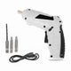 12V Electric Screwdriver Rechargeable Lithium Battery Drill Screwdriver Multifunctional Cordless Electric Drill Power Tools