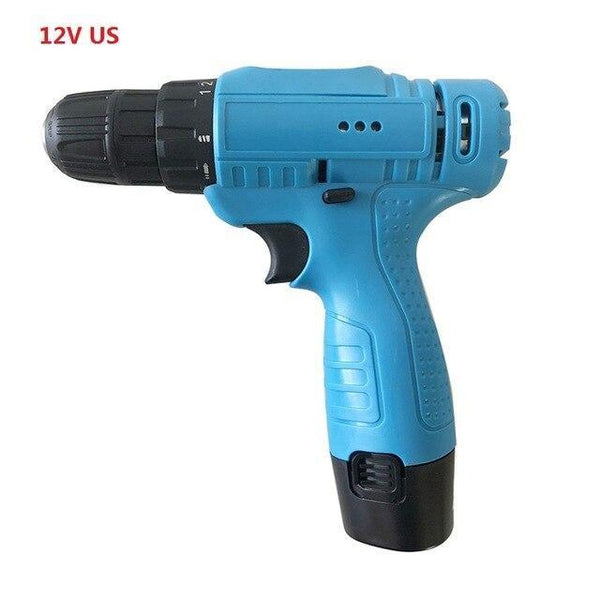 6V Electric Screwdriver Driver Power Tools Cordless Drill Wireless Mini Electric Household Drill Bits Set
