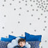 For Living Room Bedroom 21*29cm Stylish Gold Dots Wall Sticker Round Dot Pattern Decal Home Interior Decoration