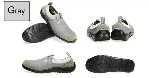 Delta Insurance Men's Summer Breathable Safety Shoess Steel Toe Caps Anti-smashing Pierced Lightweight Protective Shoes for Work