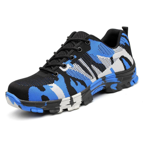 Camouflage Breathable Comfortable Construction Site Non-slip Adhesive shoes Sports, Casual Safety Unisex Shoes