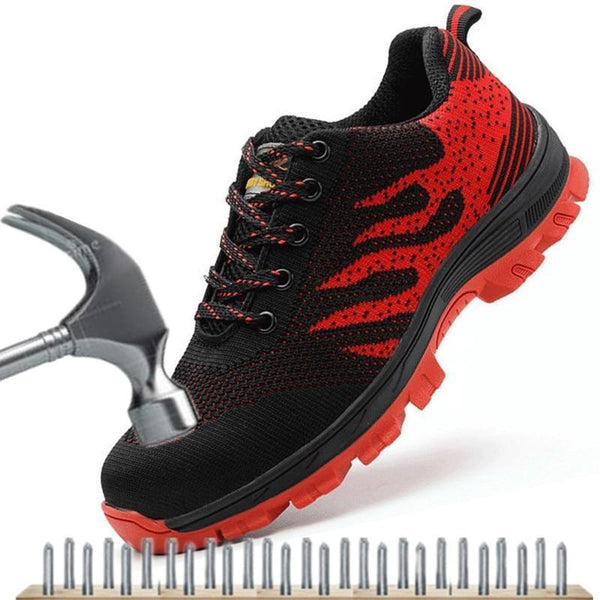 Safety Shoes Size 35-46 Unisex Work Boots Men Shoes Air Mesh Steel Toe Boots Work Shoes Men Footwear Outdoor Safety Boots 2019