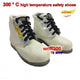 CASTONG 300 degrees High temperature resistance safety shoes Flood prevention Stab Protective shoes Anti-scald safety shoes