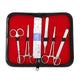 25 In 1 Medical Skin Surgical Suture Training Kit Operate Suture Practice Training Silicone Pad Needle Scissors Tool Kit