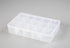 15 Compartments Clear Crafts Organizer transparent Storage Box for Washi Tape Art Supplies and Sticker Stationery