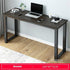 B2783 80/100/120/140cm Modern Manmade Board Steel Frame Office Computer Table Household Economical Large Desktop Study Desk