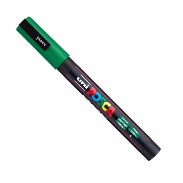 1pc Uni Ball Posca PC-3M Paint Art Marker Pen Fine Point 0.9-1.3 mm 24 Colors Available