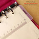 Creative A5 A6 A7 Colored Notebook Index Page Matte Cover Spiral Diary Planner Paper Note Book Category Pages Stationery