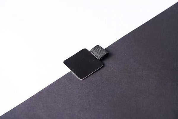 2020 2PCS Sharkbang Self-adhesive PU Leather Notebook Pen Holder For Diary Planner Clip Accessores School Kawaii Stationery