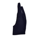 Black 2 Finger Anti-fouling Glove,both For Right And Left Hand Artist Drawing For Any Graphics Drawing Tablet