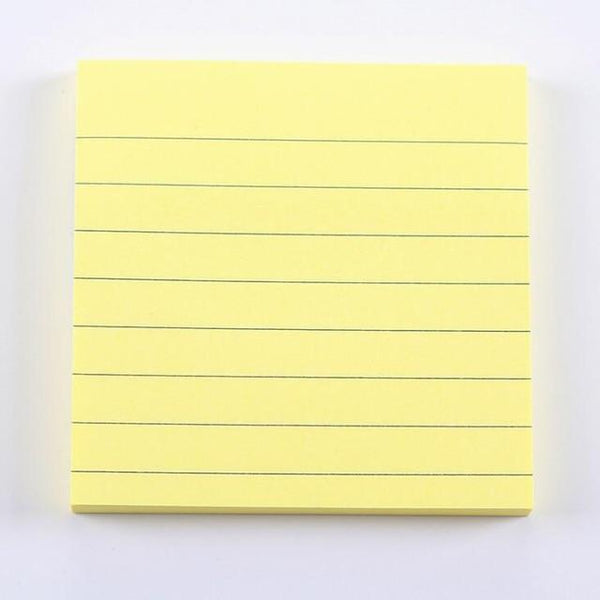 Blank Horizontal Grid Memo Pads Simple Scrapbook Sticker School Supplies Post Sticky Notes Office Stationery