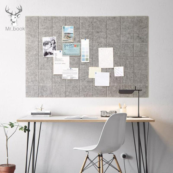 Nordic Style Felt Letter Note Board Message Board Home Decor Office Planner Schedule Board Photo Display Wall Decoration