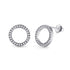 Crystal Zircon Stud Earrings