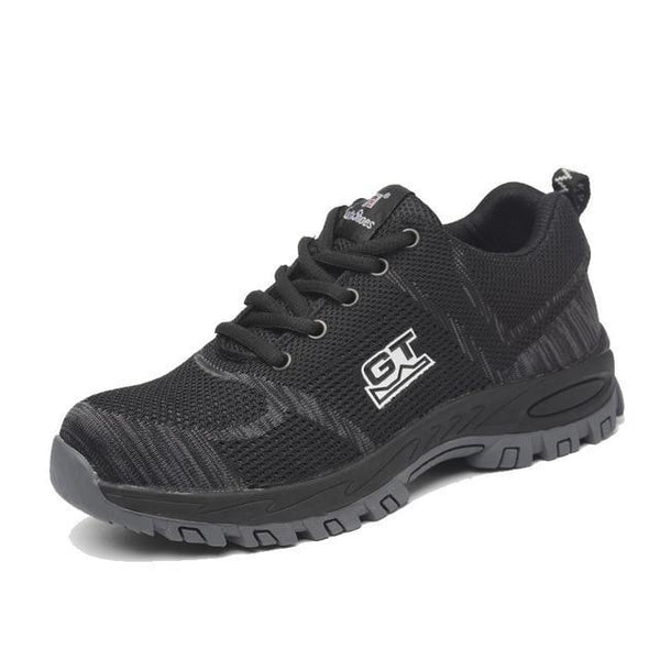Steel Toe Safety Shoes Men Women Summer Breathable Mesh Industrial & Construction Puncture Proof Work Shoes Protective Footwear