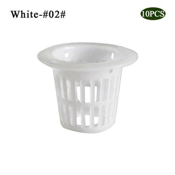 10pcs Heavy Duty Hydroponic Mesh Pot Net Cup Basket Hydroponic Aeroponic Plant Grow Garden Clone