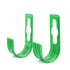 2pcs UP-CLOUD ABS Wall Mounted Soft Garden Hose Reels Storage Watering Organizer Holder Wash Car Pipe Outdoor Tap Hanger Rack