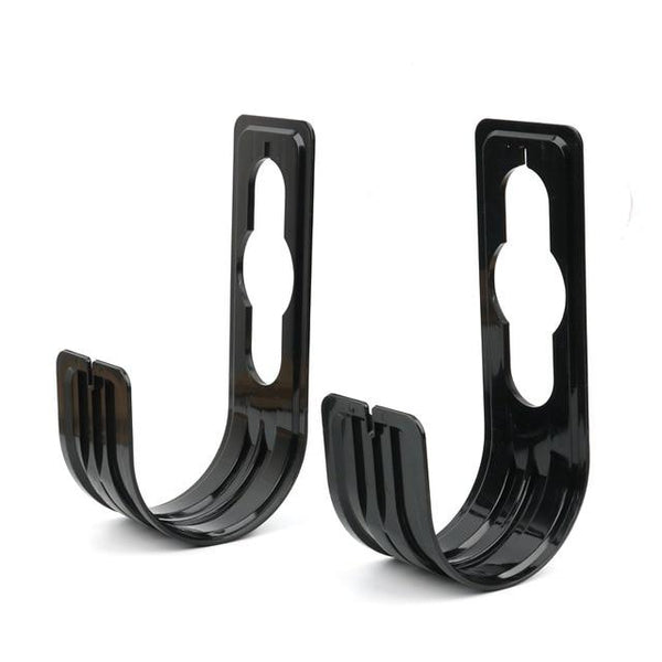 2pcs UP-CLOUD ABS Wall Mounted Soft Garden Hose Reels Storage Watering Organizer Holder Wash Car Pipe Outdoor Tap Hanger Rack