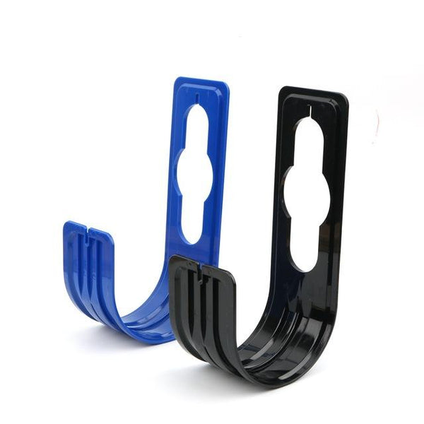 2pcs UP-CLOUD ABS Wall Mounted Soft Garden Hose Reels Storage Watering Organizer Holder Wash Car Pipe Outdoor Tap Hanger Rack