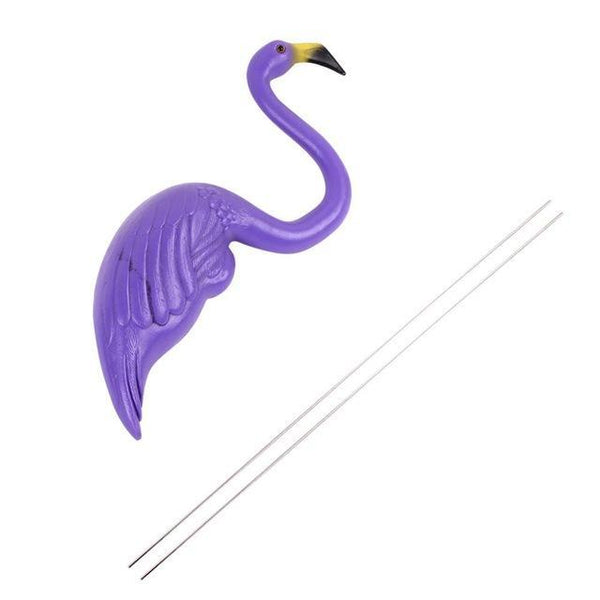 1Pcs PE Lifelike Artificial Flamingo Ornament For Home Garden Yard Lawn Art Christmas Wedding Ceremony Decoration
