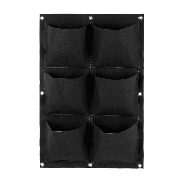 Wall Mount Hanging Planting Bags Home Supplies Multi Pockets DIY Grow Bag Planter Vertical Growing Vegetable Living Garden Bag