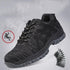 High Quality Steel Toe Safety Shoes Mens Work Safety Shoes Unisex Breathable Air Mesh Work Shoes Plus Size 37-46 Rubber